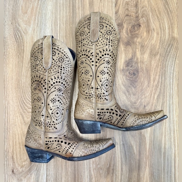 OLD Gringo Women's BONE Strecher Western Boots Size 5.5 LNC - Picture 3 of 10